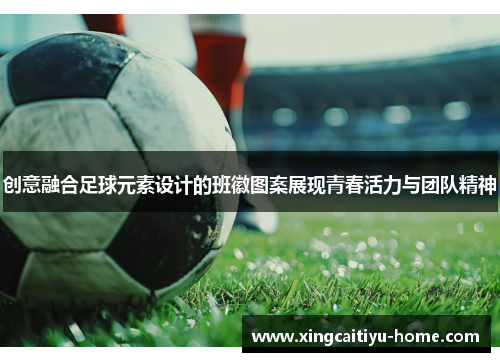 创意融合足球元素设计的班徽图案展现青春活力与团队精神