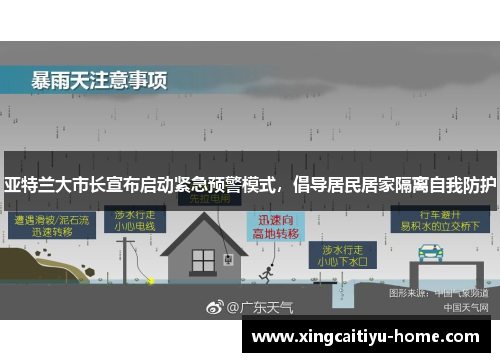 亚特兰大市长宣布启动紧急预警模式，倡导居民居家隔离自我防护